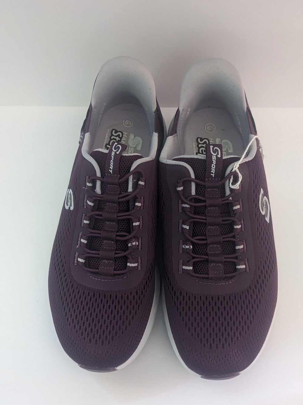 Skechers Women's Sporty Slip-On Walking Shoes - Deep Plum 6.5